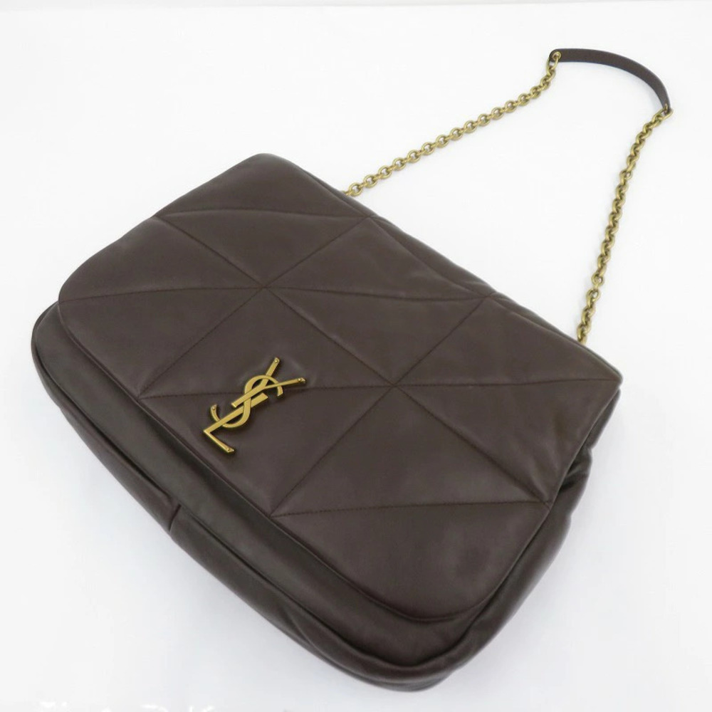 SAINT LAURENT Jamie Shoulder Bag Brown